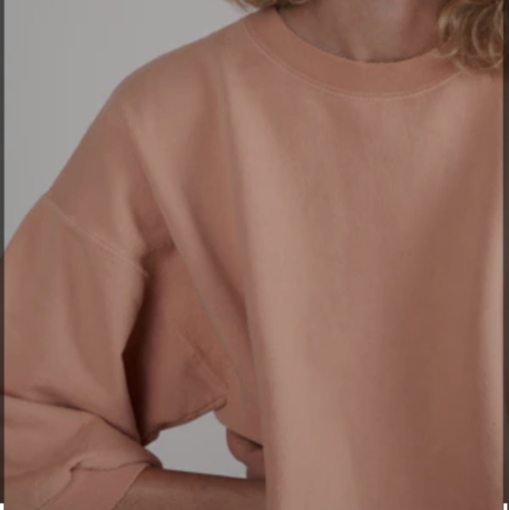 Rachel Comey Fond Sweatshirt in Peach XS/S